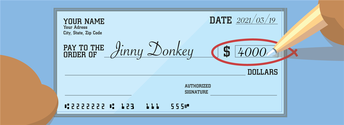 How to Write a Chase Check (with Example)